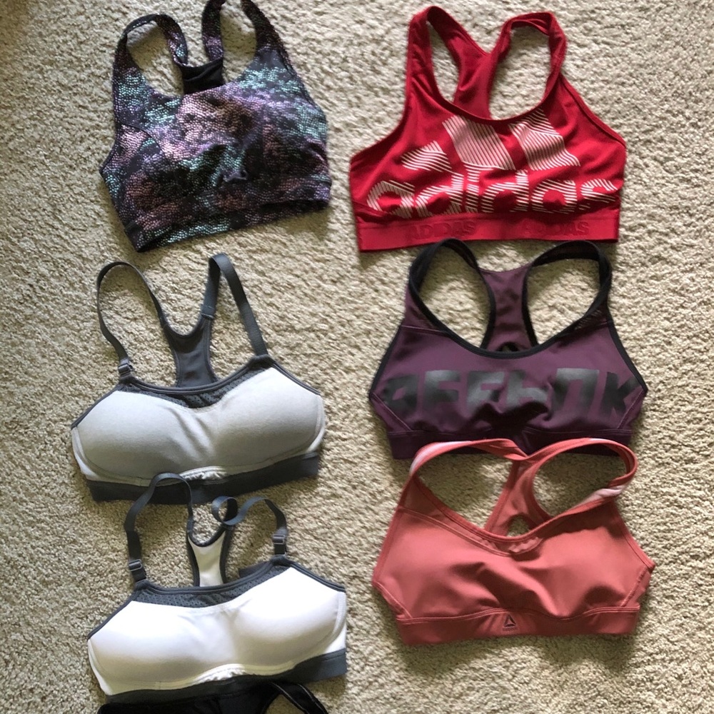 Reebok, Adidas, Champion Sports bra bundle